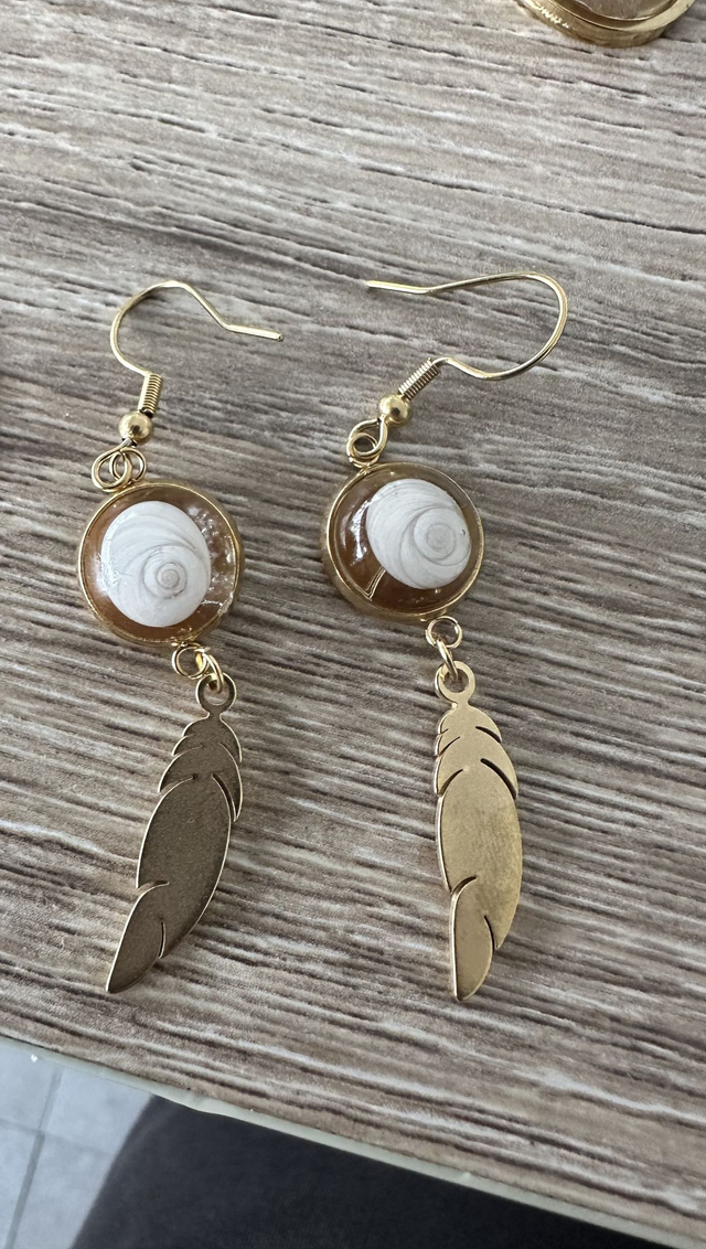 Boucles d'oreilles Oeil de Sainte-Lucie